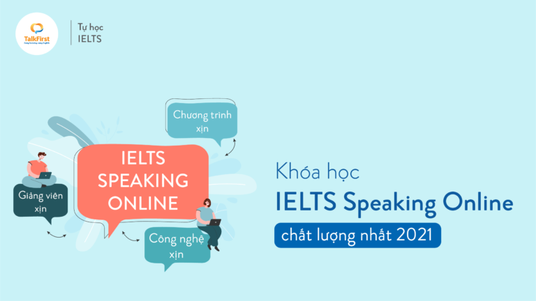 khóa học ielts speaking online uy tín