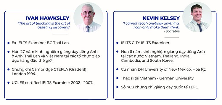 Examiner bản ngữ tại IELTS CITY