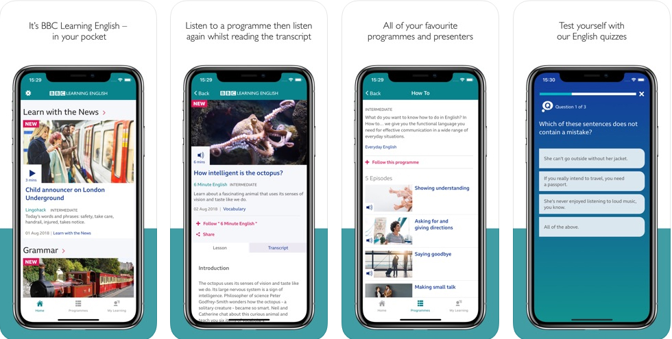 App học tiếng Anh BBC Learning English