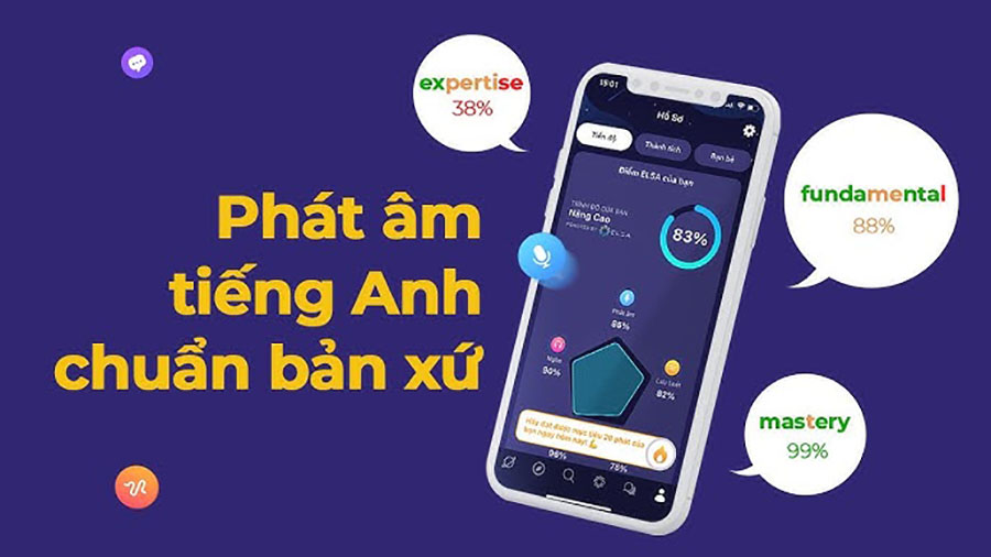 Ứng dụng học phát âm tiếng Anh chuẩn bản xứ