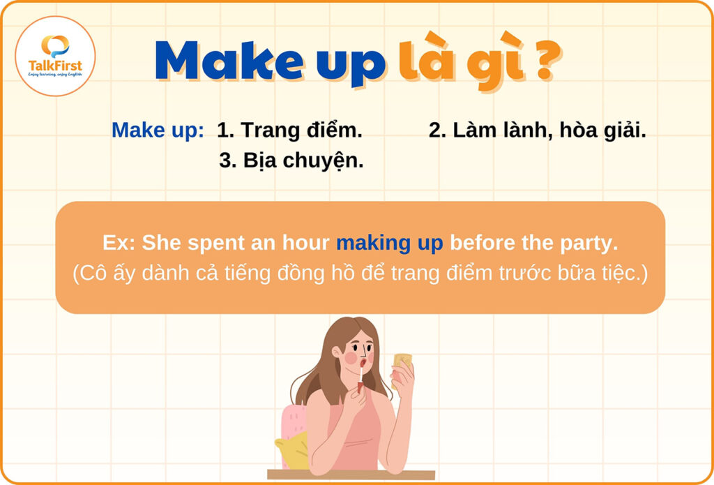 Phrasal verb with Make up