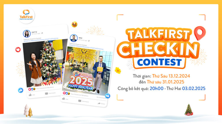 TalkFirst Checkin contest 2025