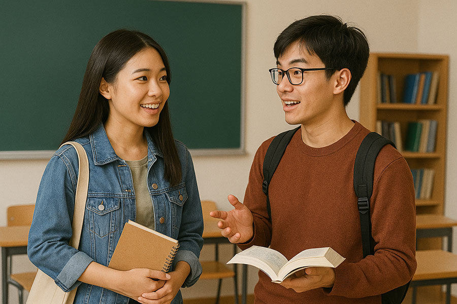 giới thiệu bản thân bằng tiếng anh trong môi trường học tập