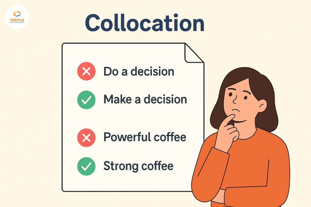 Ví dụ Collocations