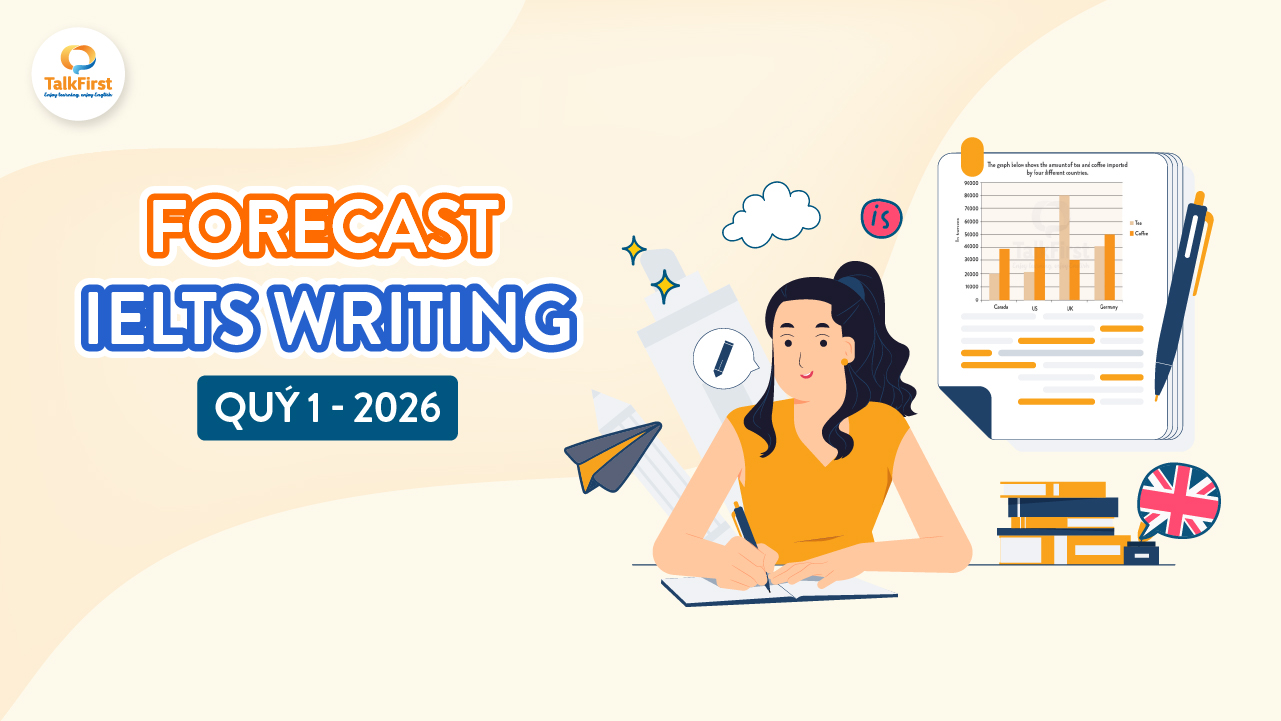 Bộ Forecast IELTS Writing Quý 1 2026 mới nhất và cập nhật liên tục